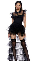 Sexy Forplay Prom On Wednesday Movie Character Black Costume 553240 - $78.99