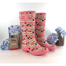 Hunter Boot Company Girls Mickey Disney Pink Shiver Rainboots 3 Youth NIB - £100.13 GBP