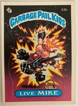 Garbage Pail Kids Series Two (1985) - 53b live MIKE (Very Good) SKU041 - $412.22 MXN