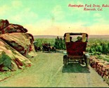 Huntington Park Drive Rubidoux Riverside California CA UNP DB Postcard D8 - $7.87