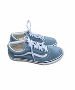 Vans Mens 7.5 Women&#39;s 9 Old School Show Goblin Blue True White GREAT CON... - $40.55 CAD
