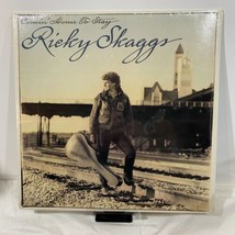 Ricky Skaggs Comin&#39; Home To Stay LP Epic Country Bluegrass 1988 - £12.39 GBP