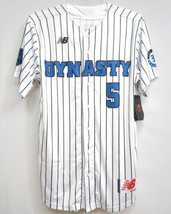 Texas Premier Baseball Dynasty Button Up Striped Jersey #5 Size S New Ba... - $18.95