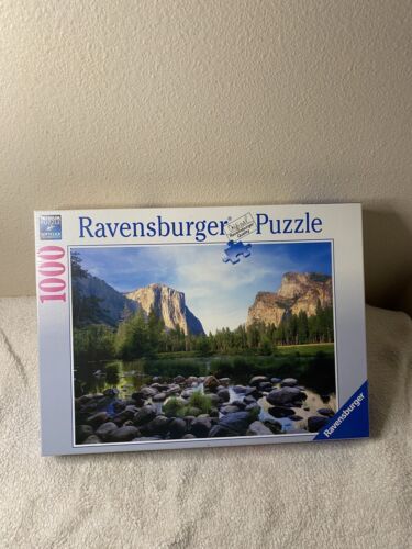 New Sealed Ravensburger Yosemite Vally 1000 pc Jigsaw Puzzle 27" x 20" 19 206 9 - $14.52