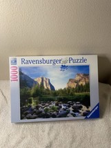 New Sealed Ravensburger Yosemite Vally 1000 pc Jigsaw Puzzle 27&quot; x 20&quot; 1... - $14.52