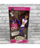 Barbie Olympic Gymnast 1995 Atlanta Games Doll Mattel Vintage Brunette USA - £15.41 GBP