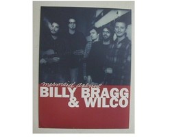 Wilco &amp; Billy Bragg Promo Poster - £14.08 GBP