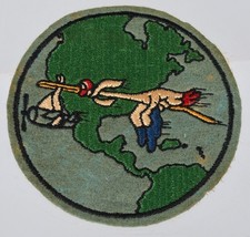 WWII, U.S. NAVAL TRANSPORT VRF-1 SQUADRON PATCH, NAVAL AIR FERRY COMMAND - $297.00