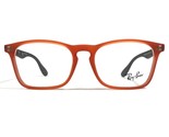 Ray-Ban RB1553 3670 Kids Eyeglasses Frames Brown Orange Square 48-16-130 - £22.09 GBP