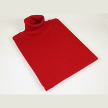 Men PRINCELY Turtle neck Sweater From Turkey Merino Wool 1011-80 Christmas Red image 6
