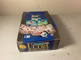 1991 Fleer Ultra Baseball Pack Box 36 Unopened Packs - £12.57 GBP