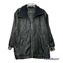 Vintage Saint Moritz Womens Black Full Zip Jacket Size Medium - $24.74