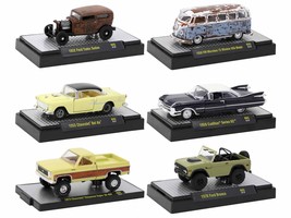 Auto-Thentics 6 piece Set Release 85 IN DISPLAY CASES Limited Edition 1/64 Dieca - £56.33 GBP