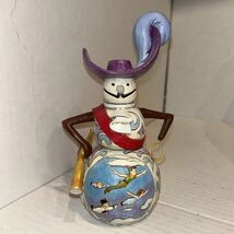 Jim Shore Disney Traditions Snowman - Peter Pan Capt. Hook 4051971 DAMAGE - $29.35