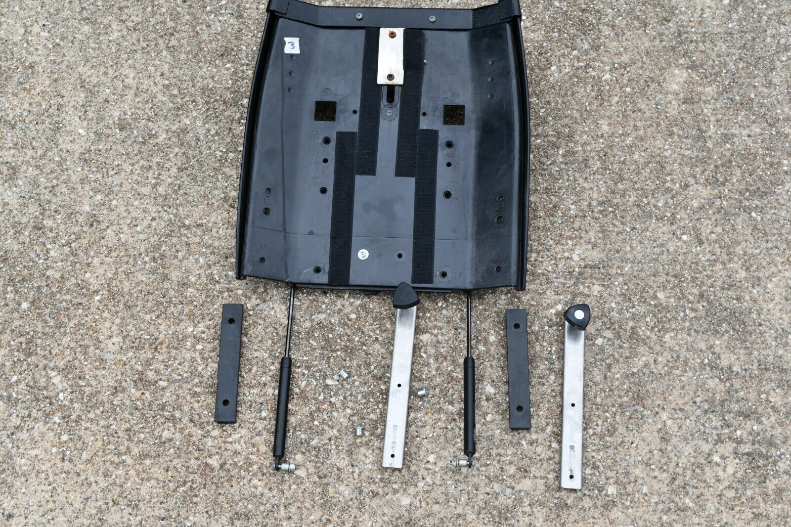PERMOBIL C500 REAR SEAT METAL REST W SPRINGS - GOOD SHAPE- AS PICTURED 5... - $166.47