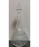 Antique Cut Crystal Glass Baccarat ? Decanter Carafe 20th Century from France - $55.74