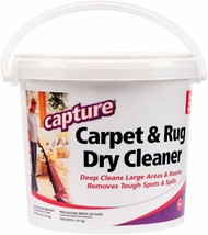 Capture Carpet Dry Cleaner Powder 4 Pound-Resolve Allergens Smell Moistu... - £43.84 GBP