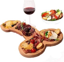 Novelty Penis Aperitif Board Wooden Cheese Board Charcuterie Food Servin... - $37.99