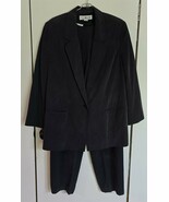 Womens L/XL Real Clothes Saks Fifth Avenue Black 3-Pc Silk Outfit Pants ... - $705.20 MXN