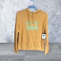 Reef Honey Yellow Hoodie Sweatshirt Pineapple Size Small NEW - $12.00