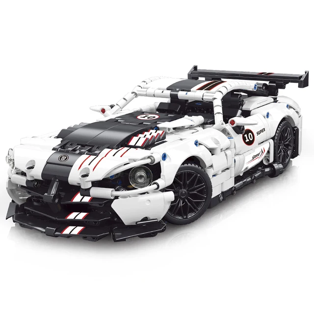  tech series viper sport car building blocks technical city racing vehicle bricks model thumb200