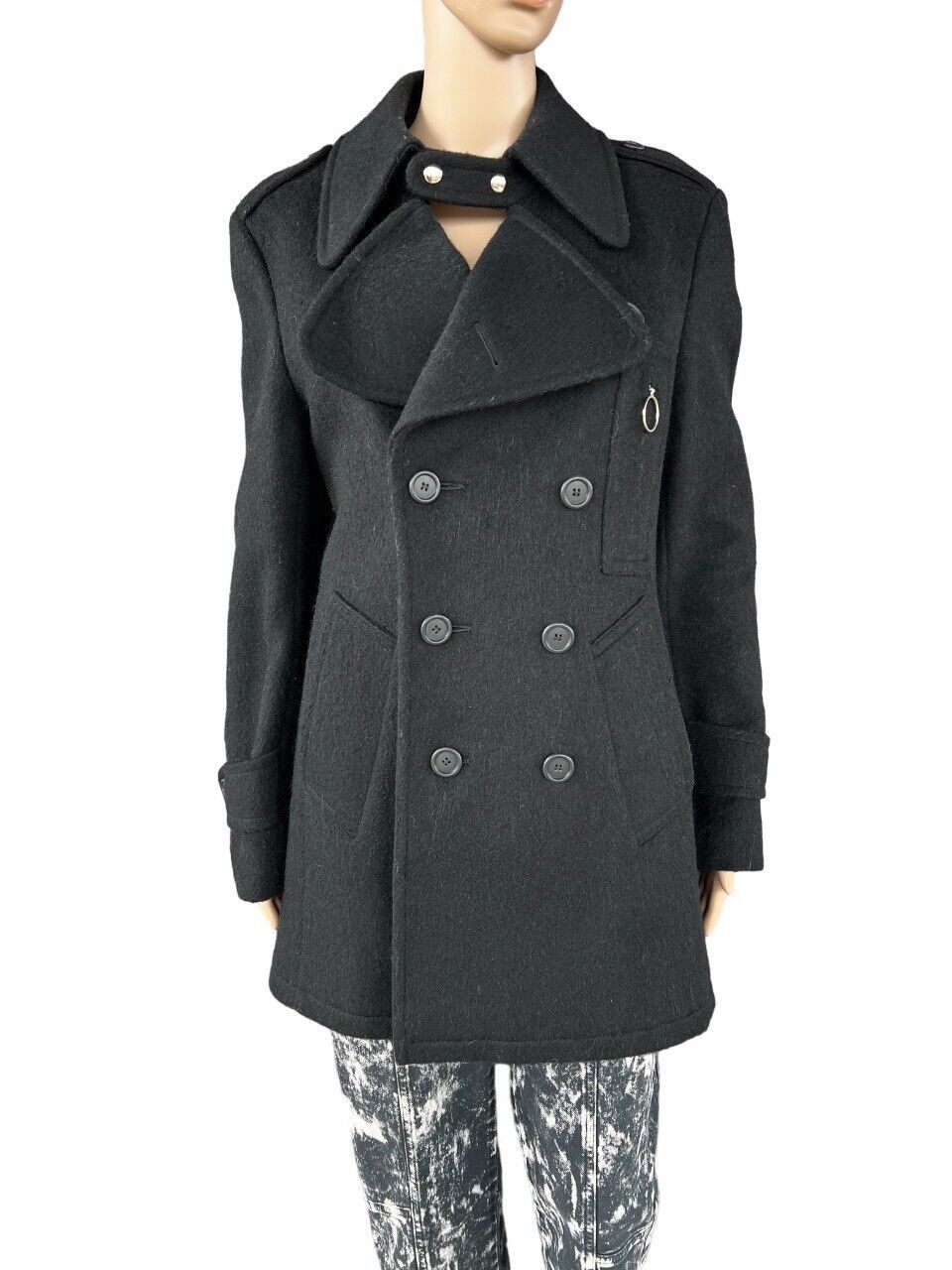 Primary image for Schneiders black wool women's coat. RRP $360, size XS/S