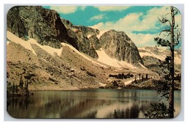 Lake Marie Medicine Bow National Forest Wyoming WY UNP Chrome Postcard T21 - £2.33 GBP