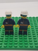 Rocket Engineer Male &amp; Female Jumpsuit City Space Port Lego Minifigure C0246 - £10.27 GBP