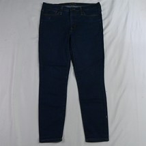 J.CREW 30 Mid Rise Skinny Dark Wash Stretch Denim Womens Jeans - $16.99