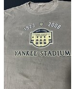 MLB New York Yankees Yankee Stadium 1923-2008 T Shirt Men's size Large Grey - €8,51 EUR MLB New York Yankees Yankee Stadium 1923-2008 T Shirt Men's size Large Grey - €8,51 EUR