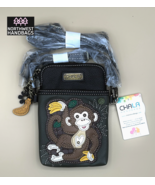 MONKEY WITH BANANAS CELLPHONE CROSSBODY PURSE BAG OLIVE CHALA - $723.90 MXN