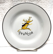 Reindeer by POTTERY BARN  Prancer Salad Plate 8 1/2 Inches Never used - $24.26