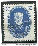 Germany 1950 Sc 67 Mi 270 Used Adolf von Harnack Cv 40 euro - $18.81