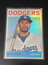 2013 Topps Heritage Chrome Matt Kemp Refractor Dodgers /564 #HC27 - £2.33 GBP