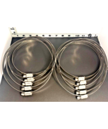 LOT OF 10  BREEZE , 88 , SST WORM DRIVE HOSE CLAMPS [e-07] - €12,96 EUR
