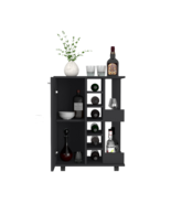 Bar Cart Wells, Living Room, Black - $341.91 CAD