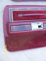 1977 1978 1979 CONTINENTAL TOWNCAR RIGHT REAR DOOR PANEL RED OEM USED LI... - $4,405.18 MXN