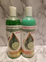 Shampoo &amp; Acondicionador Bergamota Aukar 100% Natural(2Pack) Caída &amp; Cre... - £20.54 GBP