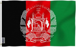 Anley Fly Breeze 3x5 Feet Afghanistan Flag Islamic Republic of Afghanistan Flags - £5.43 GBP