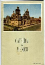 Catedral de Mexico 1960&#39;s Guide Book Photographs by M Gomez - $17.82