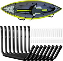 Jagely 8 Pcs Wall Mount Kayak Storage Rack 15Inch Garage Storage, Snowboard - $47.92