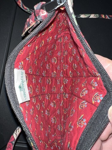 Vintage Vera Bradley Anastasia Jilly Shoulder Crossbody Petite Coin Change Purse Item image 14