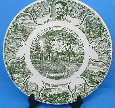 Kettlesprings Kilns Louis Bromfield's Malabar Farm 10"Collectors Plate Mansfield - $12.00