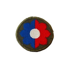 World War II US Army 9th INFANTRY Division Patch WWII Ssgt Wm Edwards - $11.18