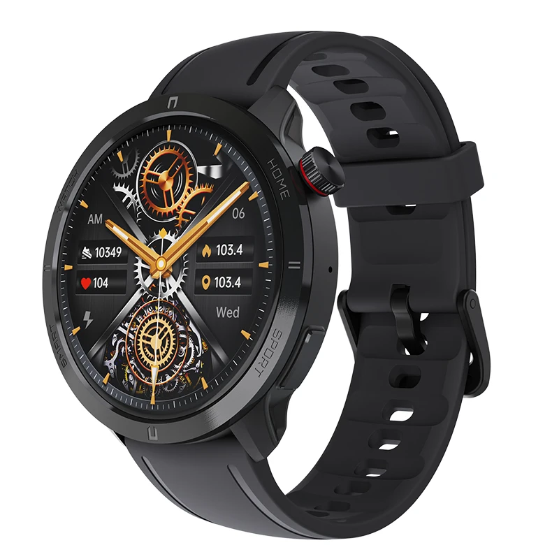 Amoled Screen Smart Watch AOD Clock Bluetooth Call 100+Sports Mode Heart... - £49.49 GBP