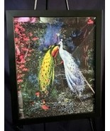 PAINTING-PEACOCK LOVE - £68.13 GBP