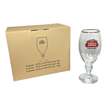Stella Artois Chalice 40 CL Set of 6 NEW Beer Glasses Pub Bar Goblet Man Cave - £19.54 GBP