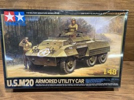 ~Sealed~TAMIYA 32556 US M20 ARMORED UTILITY CAR MODEL KIT-NIB-1/48 SCALE - £19.07 GBP