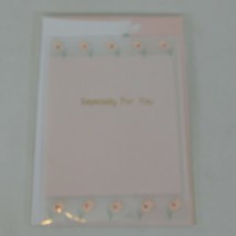 Burgoyne Greeting Card Light Pink Tulip Especially For You Blank Inside Envelope - £3.19 GBP