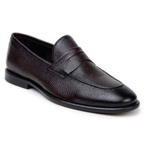 Belvedere Men's Shoes Slip On NOHR Italian luxury Deerskin Brown image 6